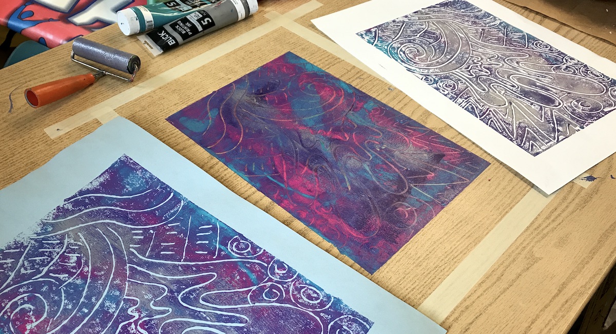 5 Different Ways to Try Monoprinting in Art Room - The Art of Education University