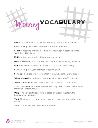 https://uploads.theartofeducation.edu/2019/11/53.2_Vocabulary_-_Weaving.pdf