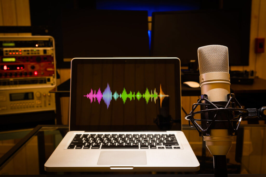 macbook recording audio with microphone