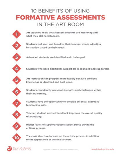 https://uploads.theartofeducation.edu/2021/08/10-Benefits-of-Using-Formative-Assessments-in-the-Art-Room.pdf