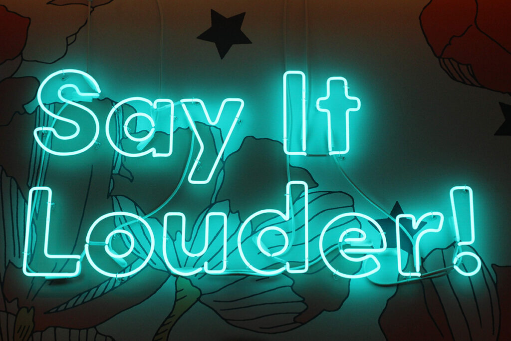 say it louder lights