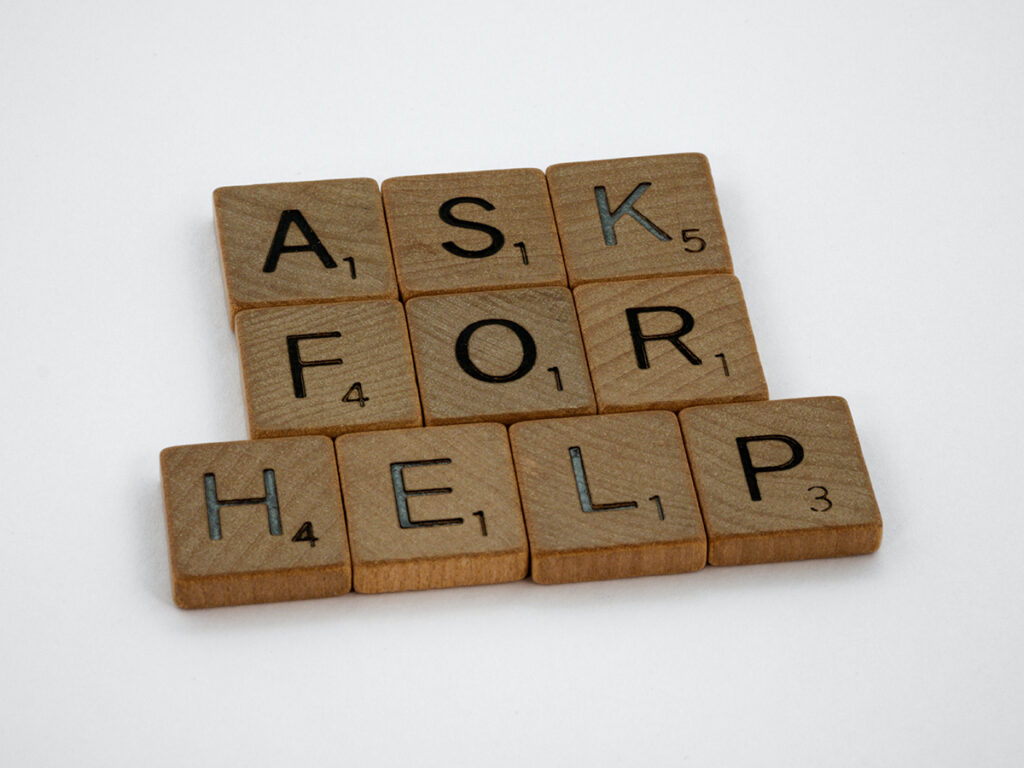 ask for help letters