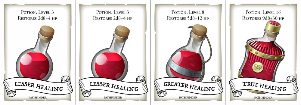 potion cards