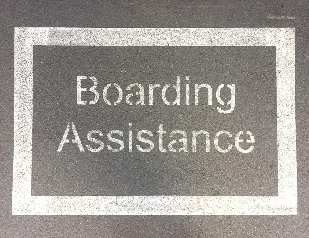boarding assistance