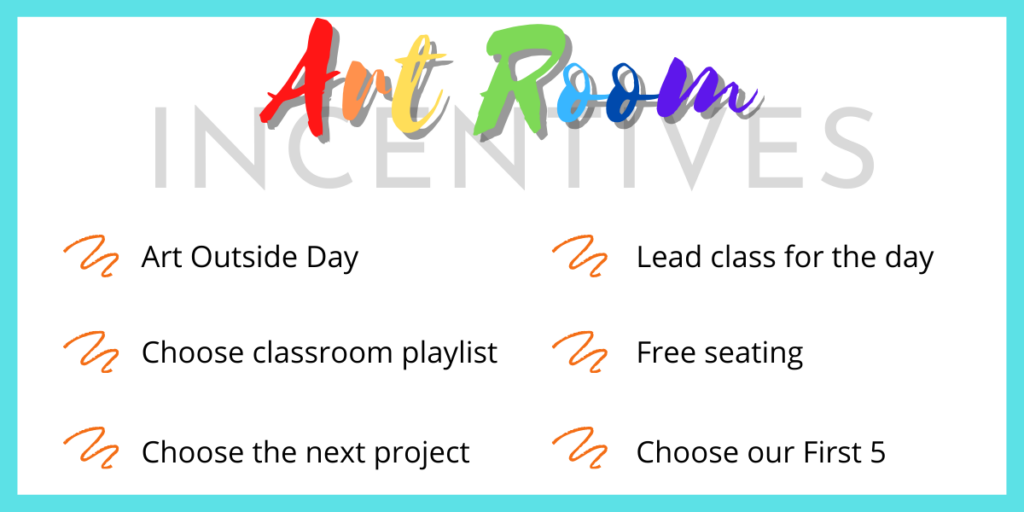 art room incentives slide