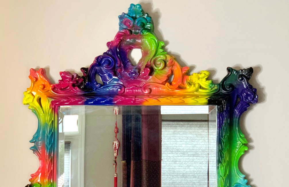 rainbow mirror